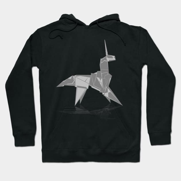 Bladerunner origami unicorn Hoodie by synaptyx